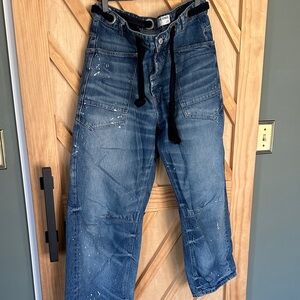 We the Free denim barrel